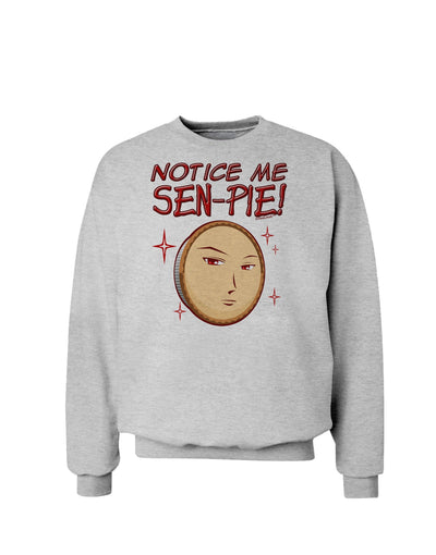 Notice Me Sen-pie Sweatshirt-Sweatshirts-TooLoud-AshGray-Small-Davson Sales