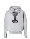 Number One Dad Trophy - Grayscale Hoodie Sweatshirt-Hoodie-TooLoud-AshGray-Small-Davson Sales