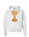 Number One Dad Trophy Hoodie Sweatshirt-Hoodie-TooLoud-White-Small-Davson Sales