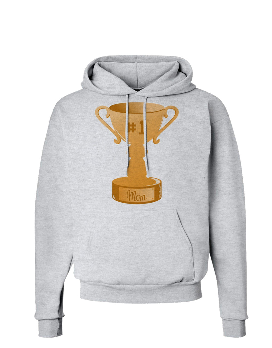 Number One Mom Trophy Hoodie Sweatshirt by TooLoud-Hoodie-TooLoud-White-Small-Davson Sales