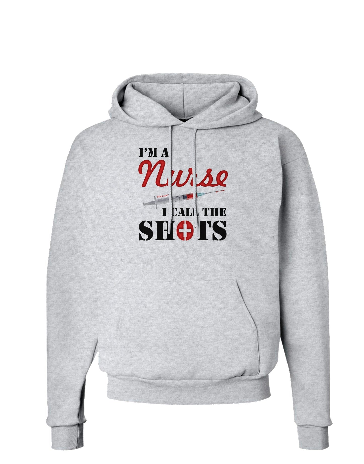 Nurse - Call The Shots Hoodie Sweatshirt-Hoodie-TooLoud-AshGray-Small-Davson Sales