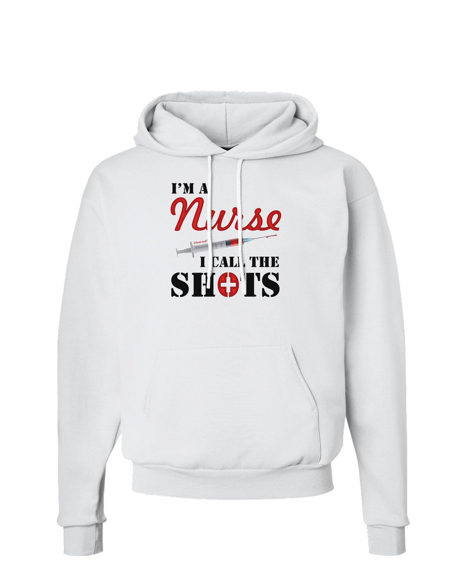 Nurse - Call The Shots Hoodie Sweatshirt-Hoodie-TooLoud-White-Small-Davson Sales