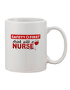 Nurse-Inspired 11 oz Coffee Mug - Perfect for Sipping in Style! - TooLoud-11 OZ Coffee Mug-TooLoud-White-Davson Sales