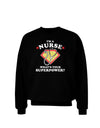 Nurse - Superpower Adult Dark Sweatshirt-Sweatshirts-TooLoud-Black-Small-Davson Sales