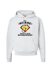 Nurse - Superpower Hoodie Sweatshirt-Hoodie-TooLoud-White-Small-Davson Sales