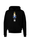 Nutcracker Design - Blue Gold Black Dark Hoodie Sweatshirt-Hoodie-TooLoud-Black-Small-Davson Sales