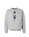 Nutcracker Design - Blue Gold Black Sweatshirt-Sweatshirts-TooLoud-AshGray-Small-Davson Sales