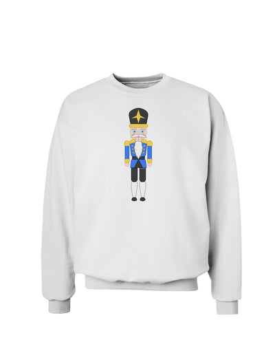 Nutcracker Design - Blue Gold Black Sweatshirt-Sweatshirts-TooLoud-White-Small-Davson Sales