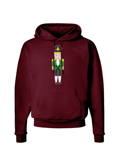 Nutcracker Design - Green Gold Black Dark Hoodie Sweatshirt-Hoodie-TooLoud-Maroon-Small-Davson Sales