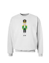 Nutcracker Design - Green Gold Black Sweatshirt-Sweatshirts-TooLoud-White-Small-Davson Sales