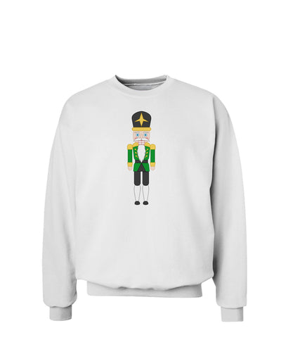 Nutcracker Design - Green Gold Black Sweatshirt-Sweatshirts-TooLoud-White-Small-Davson Sales