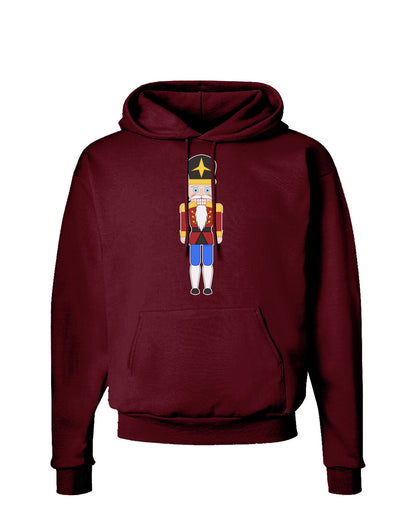 Nutcracker Design - Red Gold Black Dark Hoodie Sweatshirt-Hoodie-TooLoud-Maroon-Small-Davson Sales