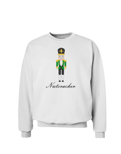 Nutcracker - Green Gold Black Text Sweatshirt-Sweatshirts-TooLoud-White-Small-Davson Sales