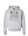 O Holy Night Shining Christmas Stars Hoodie Sweatshirt-Hoodie-TooLoud-AshGray-Small-Davson Sales