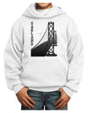 Oakland Text Bay Bridge Youth Hoodie Pullover Sweatshirt-Youth Hoodie-TooLoud-White-XS-Davson Sales