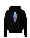 Octopus Surfboard Dark Hoodie Sweatshirt by TooLoud-Hoodie-TooLoud-Black-Small-Davson Sales