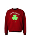 O'Dang - St Patrick's Day Adult Dark Sweatshirt-Sweatshirts-TooLoud-Deep-Red-Small-Davson Sales