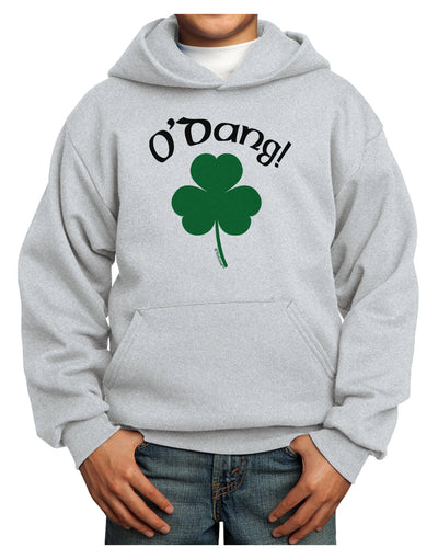 O'Dang - St Patrick's Day Youth Hoodie Pullover Sweatshirt-Youth Hoodie-TooLoud-Ash-XS-Davson Sales