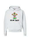 Oh My Gato - Cinco De Mayo Hoodie Sweatshirt-Hoodie-TooLoud-White-Small-Davson Sales