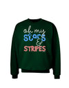 Oh My Stars and Stripes - Patriotic Design Adult Dark Sweatshirt-Sweatshirts-TooLoud-Deep-Forest-Green-Small-Davson Sales