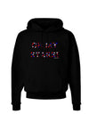 Oh My Stars Patriotic Design Dark Hoodie Sweatshirt by TooLoud-Hoodie-TooLoud-Black-Small-Davson Sales