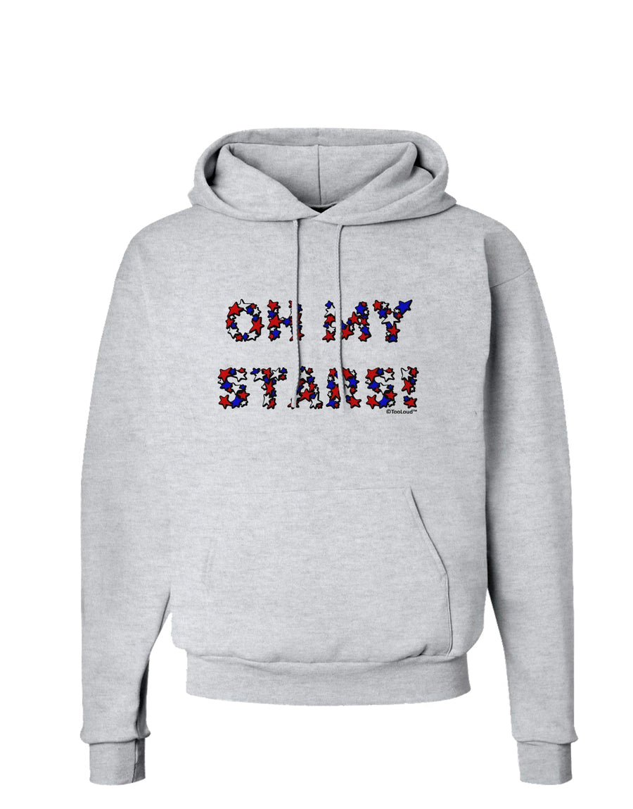 Oh My Stars Patriotic Design Hoodie Sweatshirt by TooLoud-Hoodie-TooLoud-White-Small-Davson Sales