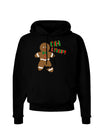Oh Snap Gingerbread Man Christmas Dark Hoodie Sweatshirt-Hoodie-TooLoud-Black-Small-Davson Sales