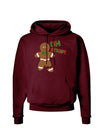 Oh Snap Gingerbread Man Christmas Dark Hoodie Sweatshirt-Hoodie-TooLoud-Maroon-Small-Davson Sales