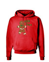 Oh Snap Gingerbread Man Christmas Dark Hoodie Sweatshirt-Hoodie-TooLoud-Red-Small-Davson Sales