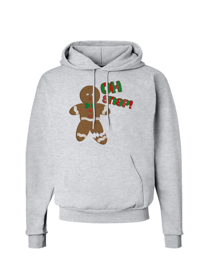 Oh Snap Gingerbread Man Christmas Hoodie Sweatshirt-Hoodie-TooLoud-AshGray-Small-Davson Sales