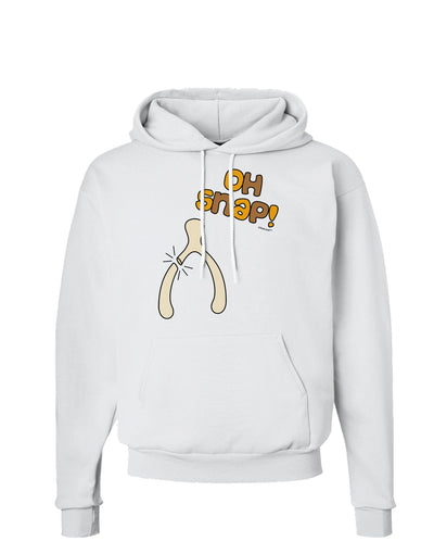 Oh Snap Wishbone - Thanksgiving Hoodie Sweatshirt-Hoodie-TooLoud-White-Small-Davson Sales