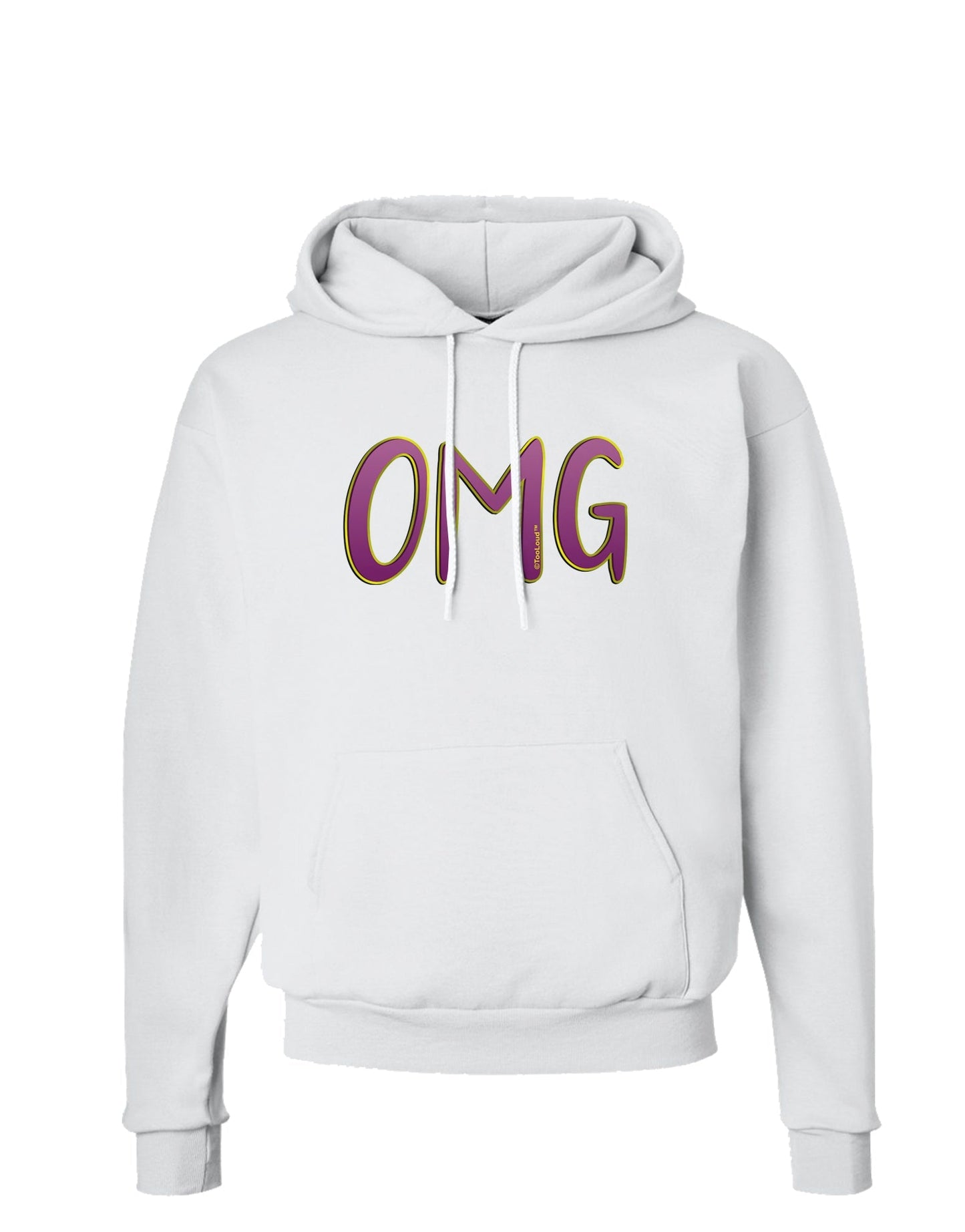 OMG Hoodie Sweatshirt by TooLoud-Hoodie-TooLoud-White-Small-Davson Sales