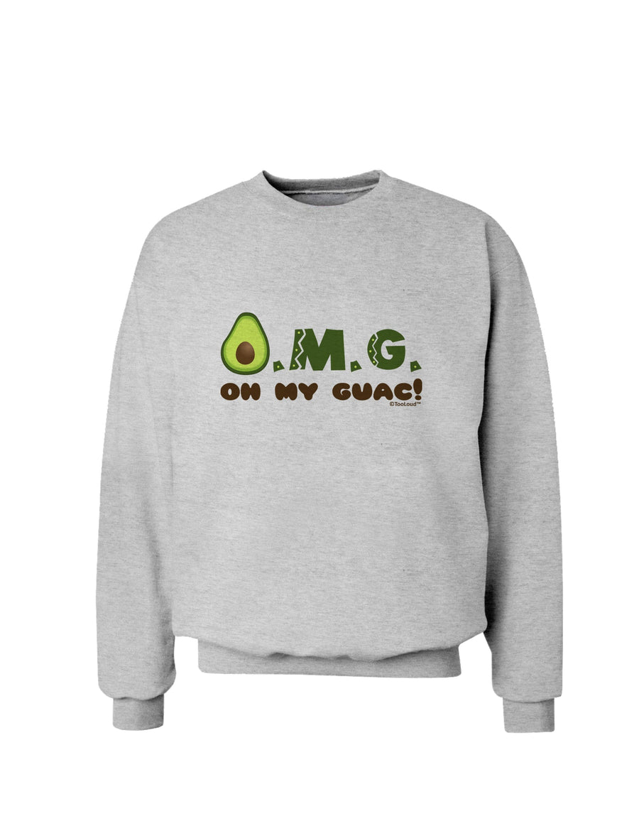 OMG - Oh My Guac - Guacamole Design Sweatshirt by TooLoud-Sweatshirts-TooLoud-White-Small-Davson Sales