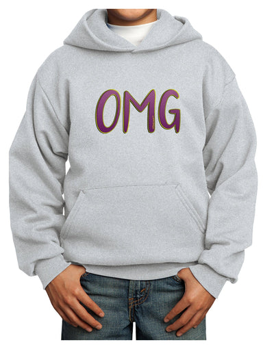 OMG Youth Hoodie Pullover Sweatshirt by TooLoud-Youth Hoodie-TooLoud-Ash-XS-Davson Sales