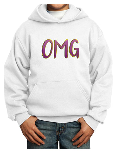 OMG Youth Hoodie Pullover Sweatshirt by TooLoud-Youth Hoodie-TooLoud-White-XS-Davson Sales