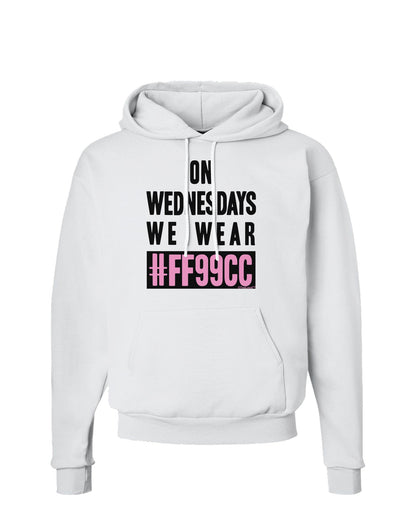 On Wednesdays We Wear FF99CC Hoodie Sweatshirt-Hoodie-TooLoud-White-Small-Davson Sales