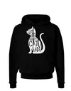 One Cat Short Of A Crazy Cat Lady Dark Hoodie Sweatshirt-Hoodie-TooLoud-Black-Small-Davson Sales