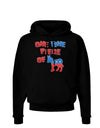 One Fine Piece Of - Democrat Dark Hoodie Sweatshirt-Hoodie-TooLoud-Black-Small-Davson Sales