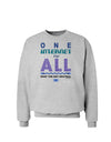 One Internet For All Keep The Net Neutral Sweatshirt-Sweatshirts-TooLoud-AshGray-Small-Davson Sales