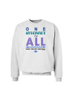 One Internet For All Keep The Net Neutral Sweatshirt-Sweatshirts-TooLoud-White-Small-Davson Sales