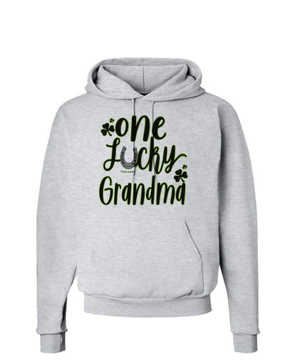 One Lucky Grandma Shamrock Hoodie Sweatshirt-Hoodie-TooLoud-AshGray-Small-Davson Sales