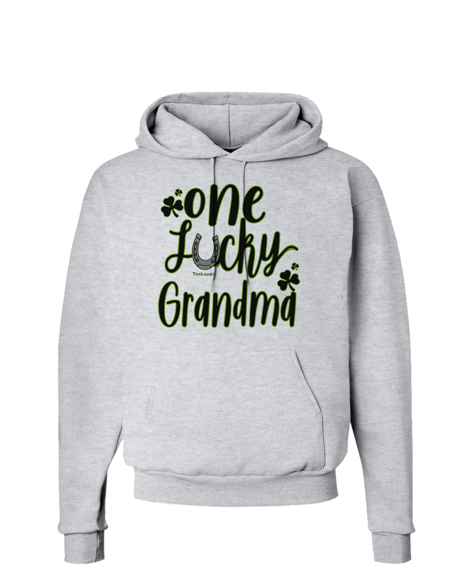 One Lucky Grandma Shamrock Hoodie Sweatshirt-Hoodie-TooLoud-White-Small-Davson Sales