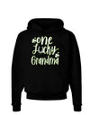 One Lucky Grandma Shamrock Hoodie Sweatshirt-Hoodie-TooLoud-Black-Small-Davson Sales