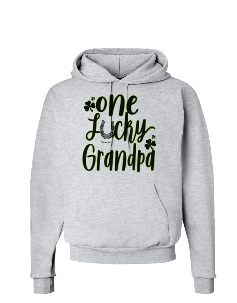 One Lucky Grandpa Shamrock Hoodie Sweatshirt-Hoodie-TooLoud-White-Small-Davson Sales