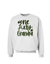 One Lucky Grandpa Shamrock Sweatshirt-Sweatshirts-TooLoud-White-Small-Davson Sales