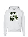 One Lucky Mom Shamrock Hoodie Sweatshirt-Hoodie-TooLoud-White-Small-Davson Sales