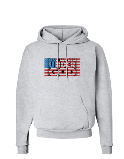 One Nation Under God Hoodie Sweatshirt-Hoodie-TooLoud-AshGray-Small-Davson Sales