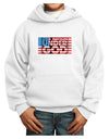 One Nation Under God Youth Hoodie Pullover Sweatshirt-Youth Hoodie-TooLoud-White-XS-Davson Sales