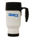 Onomatopoeia CRUNCH Stainless Steel 14oz Travel Mug-Travel Mugs-TooLoud-White-Davson Sales