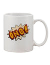 Onomatopoeia One Birthday 11 oz Coffee Mug - Expertly Crafted Drinkware-11 OZ Coffee Mug-TooLoud-White-Davson Sales